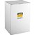 Lixeira retangular 12 litros inox cinza VONDER - Imagem 4