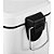Lixeira retangular 3 litros inox branca VONDER - Imagem 2