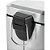 Lixeira retangular 3 litros inox cinza VONDER - Imagem 3