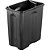 Lixeira retangular 5 litros inox branca VONDER - Imagem 2