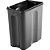 Lixeira retangular 5 litros inox cinza VONDER - Imagem 2