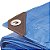 Lona reforçada de polietileno azul 7m x 4m VONDER PLUS - Imagem 2