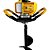 Perfurador de solo a gasolina PS-52 com pegador simples sem broca 71000596 CSM - Imagem 2