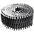 Prego coil anelado 2,3mm x 45mm polido carretel com 350 unidades caixa com 10.500 unidades para os pregadores PP 550 e PP 700 VONDER - Imagem 1