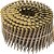 Prego coil ardox 2,5mm x 70mm zincado carretel com 300 unidades para o pregador PP 700 VONDER - Imagem 1