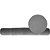 Tela Industrial cinza 1,2m x 50m 5005002 LAHUMAN - Imagem 3