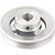 Polia de alumínio 1 canal perfil A 100mm com furo de 3/4" - 19,1mm VONDER - Imagem 1