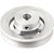 Polia de alumínio 1 canal perfil A 100mm com furo de 5/8" - 15,9mm VONDER - Imagem 1