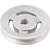 Polia de alumínio 1 canal perfil A 100mm com furo de 5/8" - 15,9mm VONDER - Imagem 2