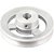 Polia de alumínio 1 canal perfil A 120mm com furo de 3/4" - 19,1mm VONDER - Imagem 1