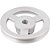 Polia de alumínio 1 canal perfil A 150mm com furo de 3/4" - 19,1mm VONDER - Imagem 2