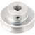 Polia de alumínio 1 canal perfil A 70mm com furo de 5/8" - 15,9mm VONDER - Imagem 1