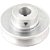 Polia de alumínio 1 canal perfil A 80mm com furo de 3/4" - 19,1mm VONDER - Imagem 1