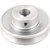 Polia de alumínio 1 canal perfil A 90mm com furo de 3/4" - 19,1mm VONDER - Imagem 1