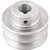 Polia de alumínio 2 canais perfil A 70mm com furo de 3/4" - 19,1mm VONDER - Imagem 1