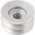 Polia de alumínio 2 canais perfil A 70mm com furo de 3/4" - 19,1mm VONDER - Imagem 2