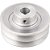 Polia de alumínio 2 canais perfil A 100mm com furo de 3/4" - 19,1mm VONDER - Imagem 1