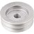 Polia de alumínio 2 canais perfil A 100mm com furo de 3/4" - 19,1mm VONDER - Imagem 2