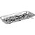 Bandeja magnética retangular inox 160mm x 360mm VONDER - Imagem 2