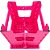 Banqueta plástica dobrável rosa altura 220mm VONDER - Imagem 16