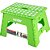 Banqueta plástica dobrável verde altura 220mm VONDER - Imagem 7