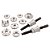 Conjunto de ferramentas para retornar êmbolos de pinças de freio traseira 106500 RAVEN - Imagem 2