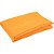 Toalha de microfibra 40cm x 60cm 400 g/m² (gsm) laranja VONDER PLUS - Imagem 1