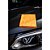 Toalha de microfibra 40cm x 60cm 400 g/m² (gsm) laranja VONDER PLUS - Imagem 5