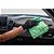Toalha de microfibra 40cm x 60cm 400 g/m² (gsm) verde VONDER PLUS - Imagem 12