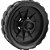 Roda de 8" para máquinas de cortar grama MGV 204 e MGV 206 VONDER - Imagem 1