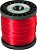 Fio de nylon 2,7mm x 154m vermelho perfil redondo 1kg 7184 EKILON GRASS - Imagem 1