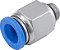 Conexão rápida reta 10mm rosca 1/8" BSP VONDER - Imagem 1