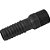 Adaptador com rosca externa para mangueira 3/4" polipropileno preto AD52N REBOUÇAS - 25 unidades - Imagem 1