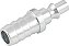 Conector/racord de 1/4" com espiga de 1/2" VONDER - Imagem 1