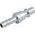 Conector/racord de 1/4" com espiga de 1/4" caixa com 40 peças VONDER - Imagem 2
