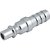 Conector/racord de 1/4" com espiga de 3/8" VONDER - Imagem 1