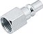 Conector/racord de 1/4" com rosca fêmea 1/4" NPT caixa com 40 peças VONDER - Imagem 3