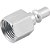 Conector/racord de 1/4" com rosca fêmea 3/8" NPT VONDER - Imagem 1
