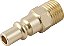 Conector/racord de 1/4" com rosca macho 1/4" NPT VONDER - Imagem 1