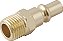 Conector/racord de 1/4" com rosca macho 1/4" NPT VONDER - Imagem 3