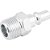 Conector/racord de 1/4" com rosca macho 3/8" NPT caixa com 40 peças VONDER - Imagem 1