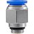 Conexão rápida reta 12mm rosca 1/4" BSP VONDER - Imagem 3