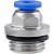 Conexão rápida reta 4mm rosca 1/4" BSP VONDER - Imagem 5