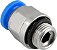 Conexão rápida reta 8mm rosca 1/4" BSP VONDER - Imagem 4