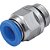 Conexão rápida reta 8mm rosca 1/8" BSP VONDER - Imagem 1
