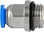 Conexão rápida reta 6mm rosca 1/8" BSP VONDER - Imagem 3