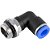 Conexão rápida tipo cotovelo (90 graus) rosca 1/4" BSP 6mm VONDER - Imagem 3