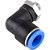 Conexão rápida tipo cotovelo (90 graus) rosca 1/8" BSP 10mm VONDER - Imagem 1