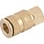Engate rápido de 1/4" rosca fêmea 1/4" NPT com esfera VONDER - Imagem 1