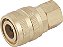 Engate rápido de 1/4" rosca fêmea 1/4" NPT com rolete VONDER - Imagem 1